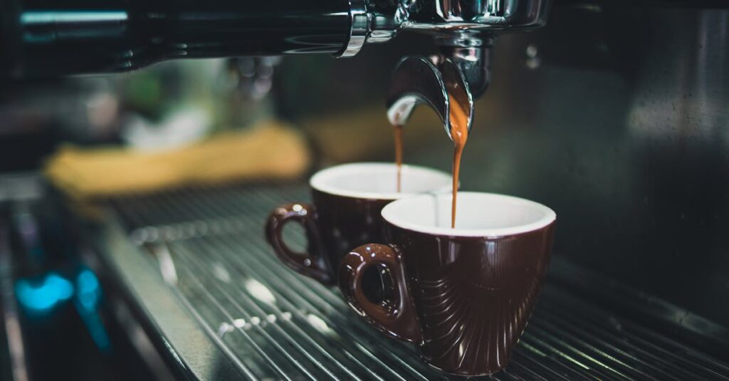 découvrez notre gamme de machines à espresso, parfaites pour savourer un café riche et aromatique chez vous. profitez de la technologie de pointe et du design élégant qui s'adaptent à toutes les cuisines. préparez des cappuccinos, des lattes et bien plus encore avec facilité et style.