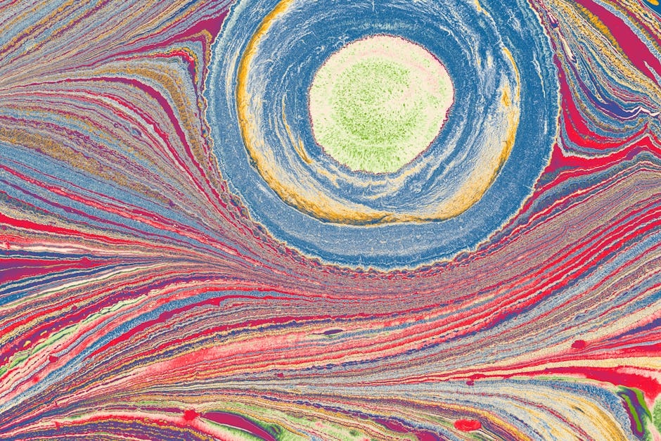 Close-up of fingerprint patterns on a glass microscope slide