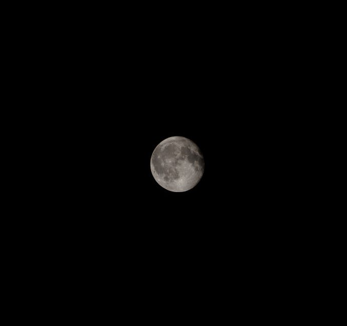 Calendrier lunaire affichant les phases de la lune