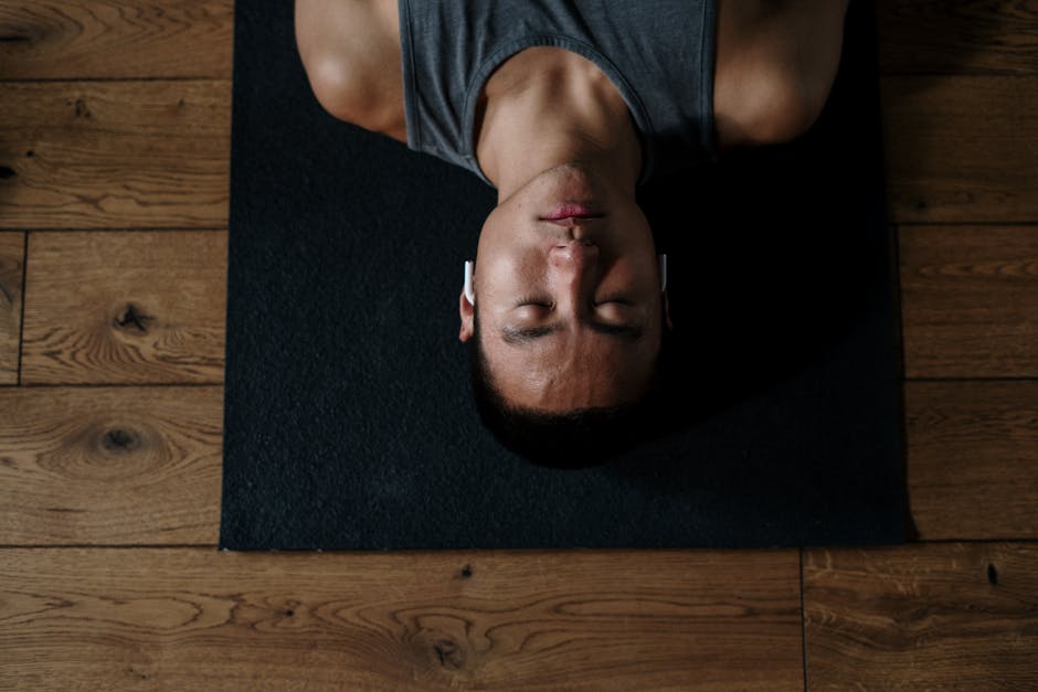 Casque audio et ambiance de méditation relaxante