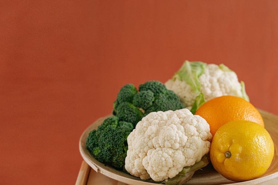 Brocoli cuit à la vapeur dans un bol, aliment riche en vitamine C