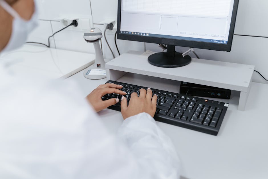 Artificial intelligence analyzing fingerprint data on a screen