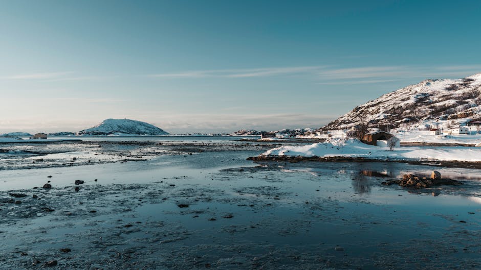 Carte ou scène de communauté inuit dans l’Arctique