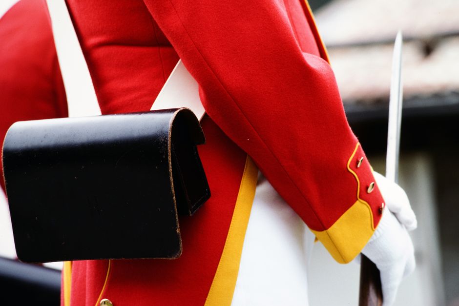 Militaires britanniques en tenue légère sous climat chaud